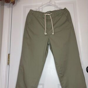 Kensie Women's Olive Joggers with Drawstring